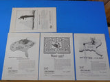 Ads Southern Railway System Lot #23 Advertisements from various magazines (10)