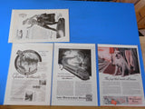 Ads Milwaukee Road Lot #8 Advertisements from various magazines (10)