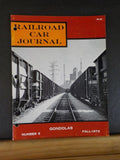 Railroad Car Journal #5 1972 Fall Gondolas 3 hole punched