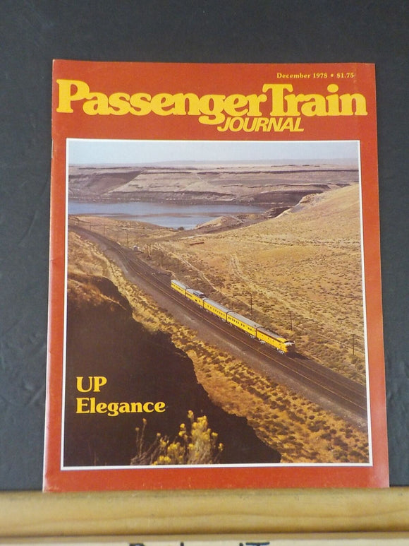 Passenger Train Journal 1978 December PTJ UP elegance Via Superliners