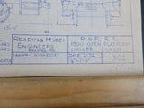 Blueprint Philadelphia & Reading 1900 Open Platform Class PB Coach Blueprint#302