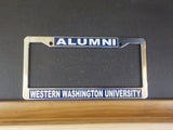 Western Washington University Alumni license plate
