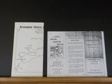Birmingham Electric Company Lot of 2 Schedule Data/Map