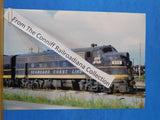 Photo Seaboard Coast Line Locomotive #406 8X11.5 Color biRMIINGHAM al 1969