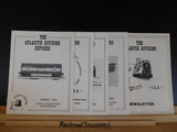 Atlantic Division Express 1980 Lot of 5 Train-Town Bridges Trains chug through m
