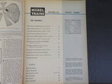 Model Trains 1955 September Mountain farm Create model portraits Wire control pa