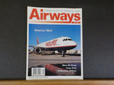 Airways Magazine 1998 April #26 America West Mesa Air Group Firebombing airliner