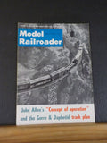 Model Railroader Magazine 1963 March John Allen concept of operation