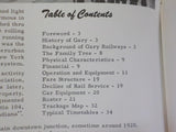 Gary Railways by James Buckley CERA Bulletin #84 Enlarged edition 1975