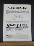Steam Digest Magazine #5 1988 Canadian Steam East Broad Top Photos