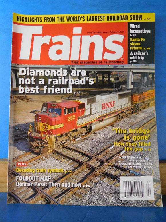 Trains Magazine 2015 February Diamonds are Not a Railroad’s Best Friend