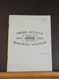 Third Avenue Railway System Roster of Equipment 1853-1953 by Vincent Seyfried SC