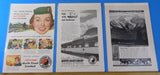 Ads Northern Pacific Railroad Lot #11 Advertisements from Various Magazines (10)