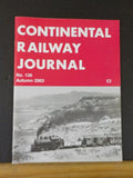 Continental Railway Journal #135 Autumn 2003 Preserved Railway Carriages in Turk