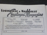 Louisville & Nashville Employee Magazine L&N 1956 July Search missing frt cars