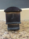 Steam Locomotive Metal Coin Bank 6 x 3 Railroad Train Bank 2-4-2
