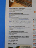 Model Railroader Magazine 2013 February Build a quarry Snowshed from stripwood