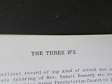Historical Booklet of Bernards Township NJ The Bicentennial 1760-1960