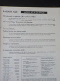Railway Age Weekly 1962 May 7 PRR bridge washouts Mergers Toronto Transit Loose