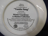 Plate Winter Guardians A Masters Collection Tundra Song by Terry Isaac p0076