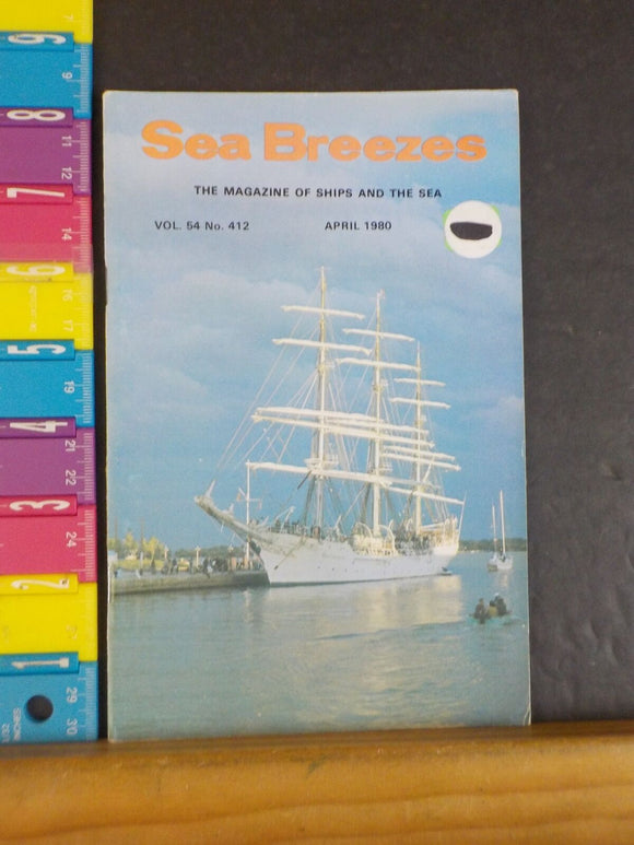 Sea Breezes Magazine #412 Vol 54 1980 April Twixt Sweden and Finland