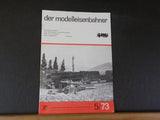 Der Modelleisenbahner 1973 Mai 5/73  Trade journal for model railroaders