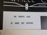 Wheel Clicks 1973 May Pacific Railroad Society The Private Cars of Judge Roy Hof