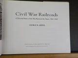 Civil War Railroads Pictorial story of the Iron Horse 1861 thru 1865 Abdill w/DJ