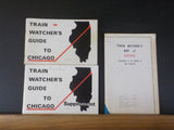 Train Watcher's Guide To Chicago Soft Cover  Supplement And MAP