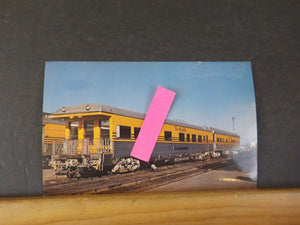Postcard Denver & Rio Grande Western Railroad Office Car #100 #102 D&RGW App 6X9