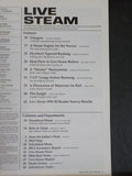Live Steam Magazine 1992 March Rail Materials Steam Engine for the Novice