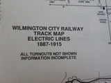 Diamond State Trolleys Electric Railways of Delaware by Harold E. Cox SC 1 maps