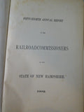 Annual Report New Hampshire 1902 Railroad Commissioners