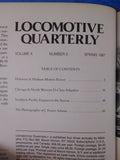 Locomotive Quarterly 1987 Spring Vol 10 #3 D&H C&NW SP