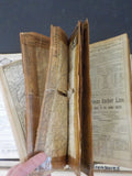 Official Railway Guide March 1896    Travelers   DAMAGED