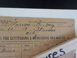Gettysburg & Harrisburg Railway Co. May 21, 1898 For Charges for Transportation