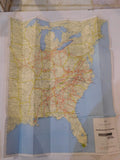 Map Norfolk Southern Operating subsidiaries 1983 NS