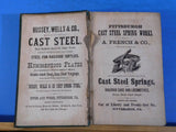 Poor's Manual of Railroads 1875-76 Maps History rolling stock more
