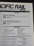 Pacific Rail News #324 1990 November Tough times in TImber Country South Texas &