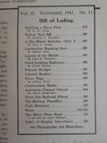 Model Railroader Magazine 1943 November Build snow plow Colored reefer sides