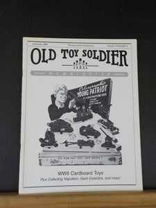 Old Toy Soldier Newsletter Vol 13 #3 1989 June-July  WWII Cardboard Toys