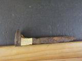 Railroad Spike FW&D Wichita Falls Tx Used Fort Worth & Denver