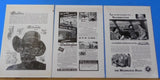 Ads Milwaukee Road Lot #14 Advertisements from various magazines (10)