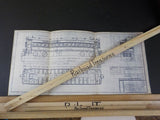 Blueprint Reading General Plan & Elevation Trailer Car Cummings Car & Coach
