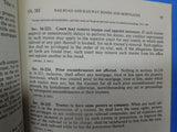 General Statutes of Connecticut Volume IV Street Railways Page 84- 92, Railroad
