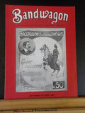 Bandwagon 1982 Septembe October Circus Magazine Al G. Barnes Circus 1913 & 1914