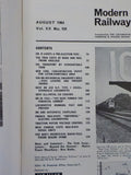 Modern Railways 1964 August Oil transport by demountable tank BR road-rail cost