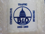 Catch All Dishes B&O Cooperative Traffic Program 1933-1953  Lot of 2