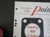 EMD Pointers 1957 July 25 #66 something new in gaskets with sample attached