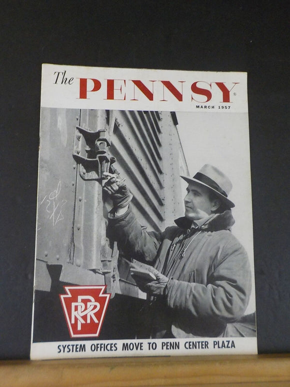 Pennsy Employee Magazine, The 1957 March Bust Day For Ike